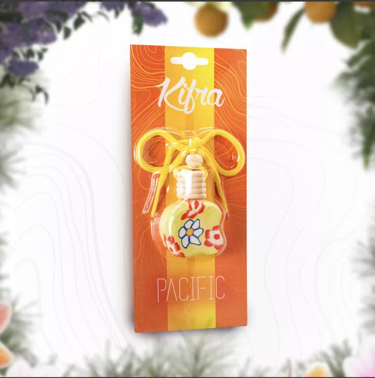 KIFRA PACIFIC Car Air Freshener Perfume Diffuser RRP £4.50 (10 Units)