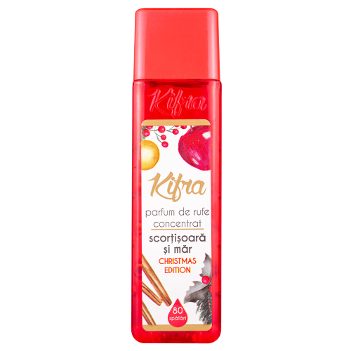 Kifra Christmas Edition Concentrated Laundry Perfume 200ml - 80 Washes RRP £11.50 (12 Units)