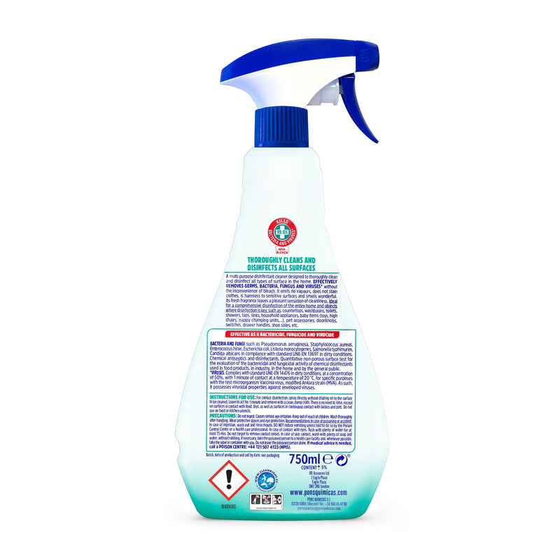 Asevi Gerporstar Plus Multipurpose Disinfectant 750ml