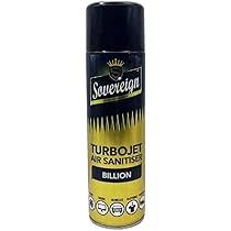 Sovereign 500ml Turbojet Air Sanitiser – Billion (12 Units)