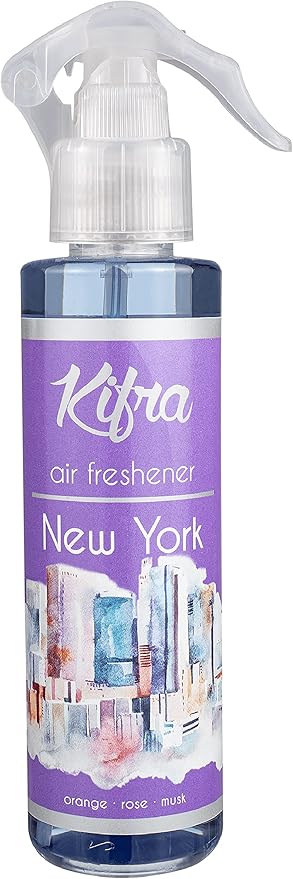 KIFRA NEW YORK Concentrated Room Fragrance Spray 200ml RRP £12.00 (12 Units)