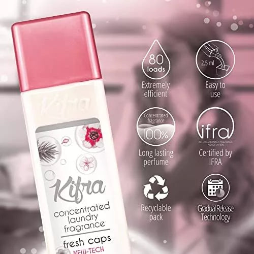 KIFRA FRESH CAPS Concentrated Laundry Fragrance 200ml