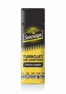 Sovereign 500ml Turbojet Air Sanitiser – Fresh Linen (12 Units)