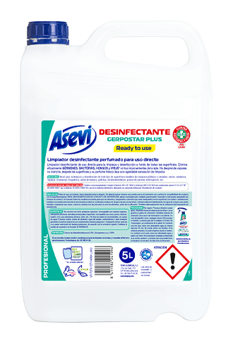 Asevi Gerporstar Disinfectant 5L Professional